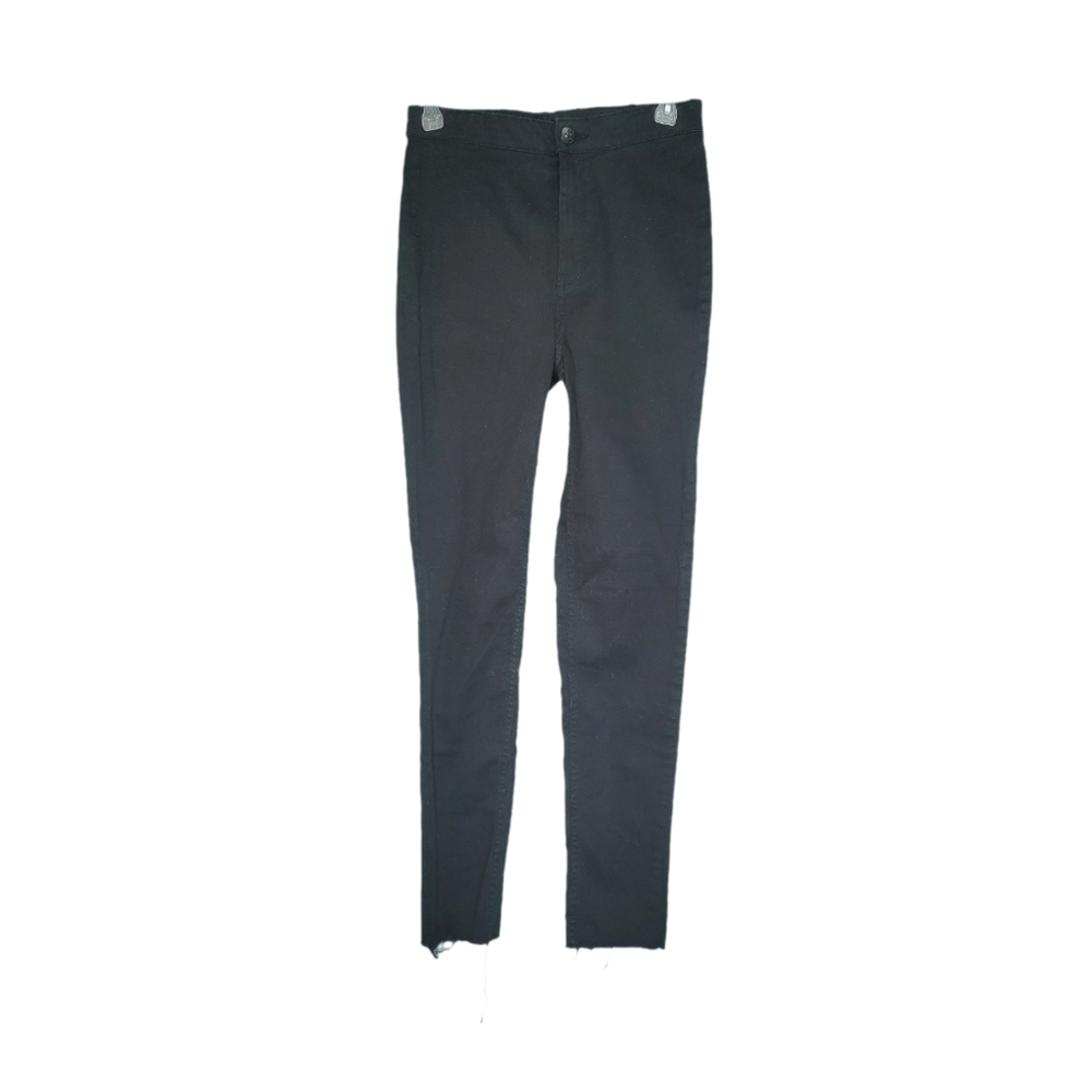 Divided By H&M High Rise Skinny Raw Edge Hem Jeans Women's Size 4